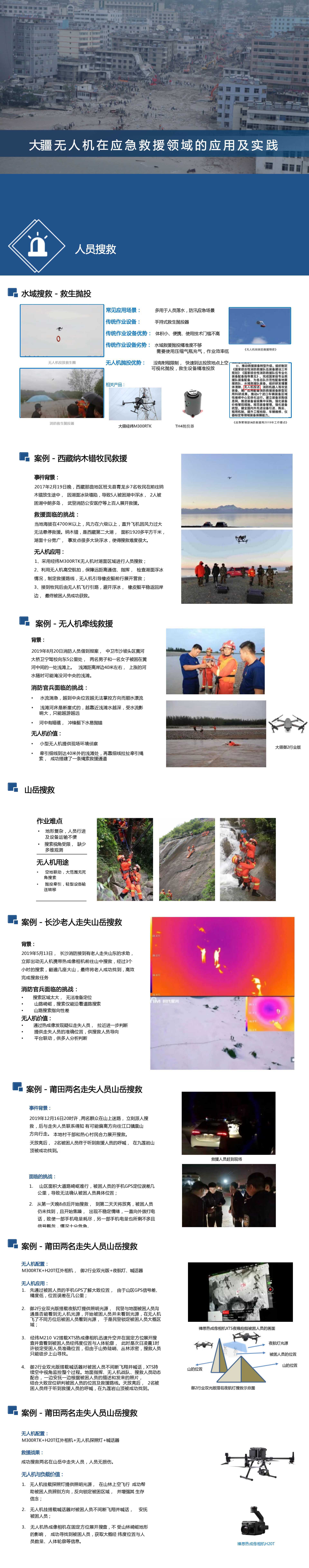 無人機應急救援